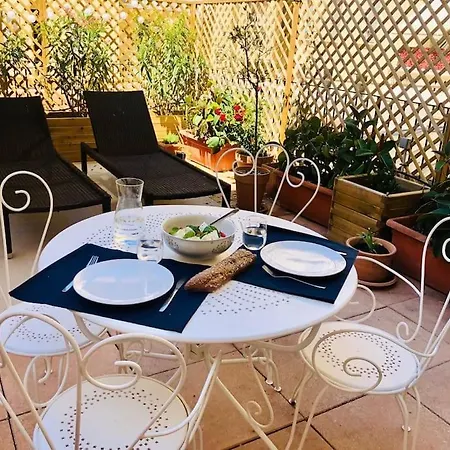 Apartman Charming Mezzanine W/ Large Terrace - Nizza