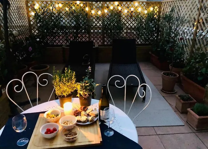 Charming Mezzanine W/ Large Terrace - Apartman Nizza